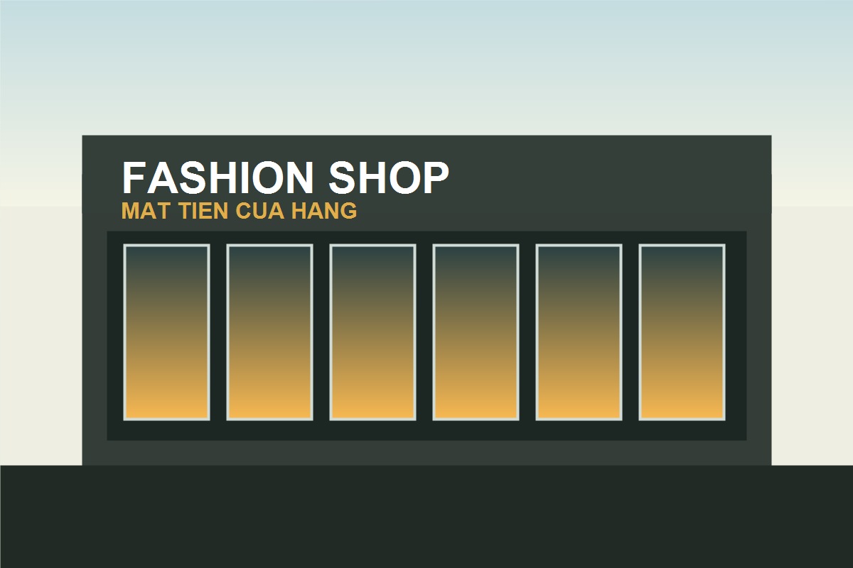Thi công shop thời trang